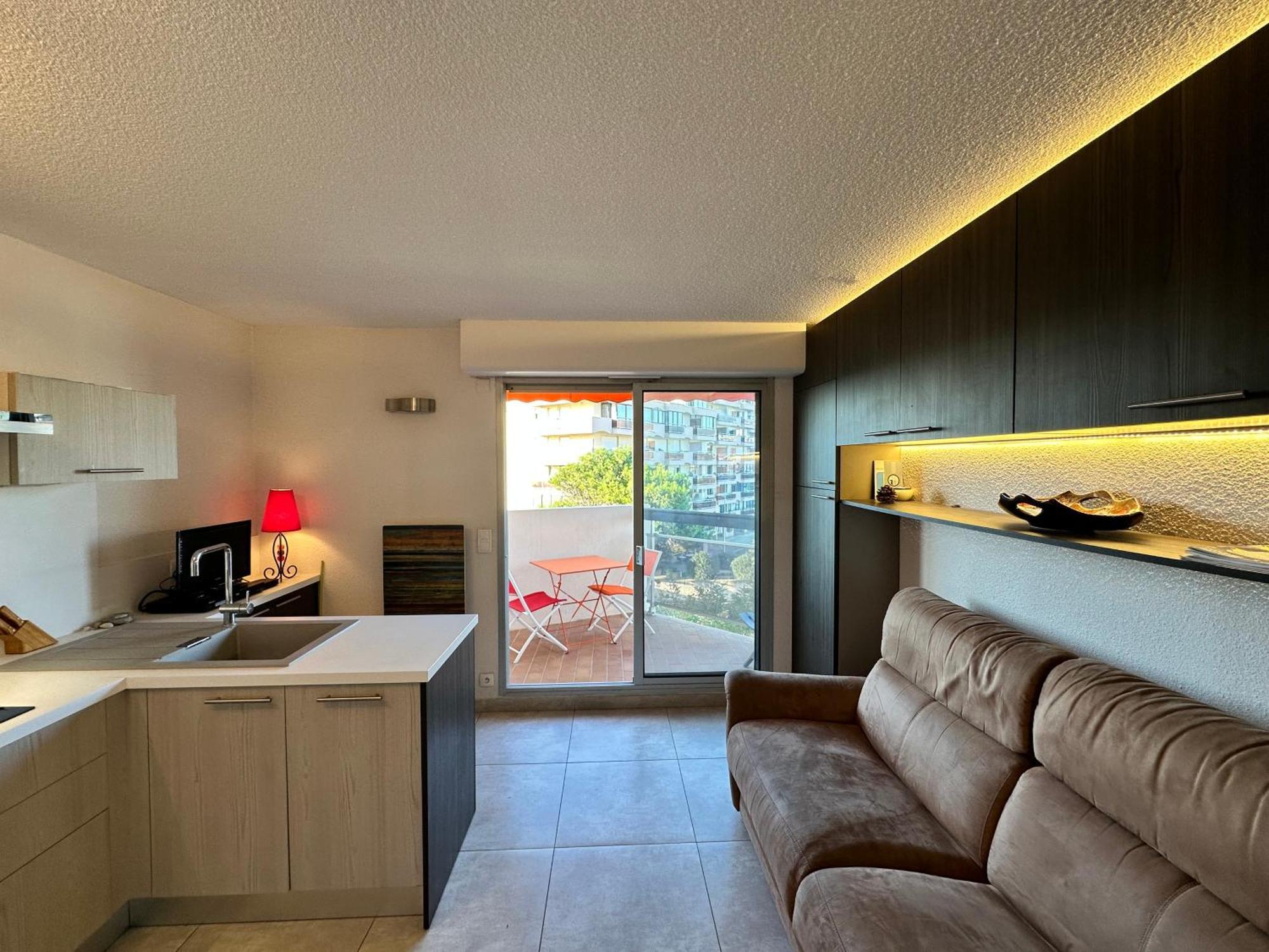Appartement Studio Vue Sur La Marina Canet-en-Roussillon Exterior photo